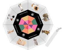 Load image into Gallery viewer, Foldable small umbrella be kind to animals 2024
