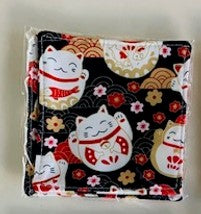 Handmade cloth coasters 2pcs by 8Bobbins