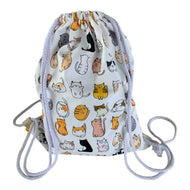 Handmade drawstring bag