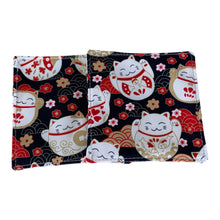 Load image into Gallery viewer, Handmade cloth coasters 2pcs by 8Bobbins
