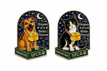 Load image into Gallery viewer, Dreams of a Better Tomorrow - SPCA Enamel Pins

