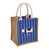 Jute lunch tote bag (23x21cm)